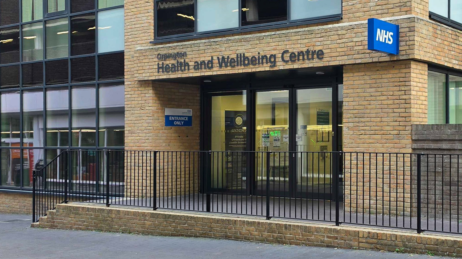 Exterior of Orpington Health and Wellbeing Centre, where Resilience Osteopathy is based