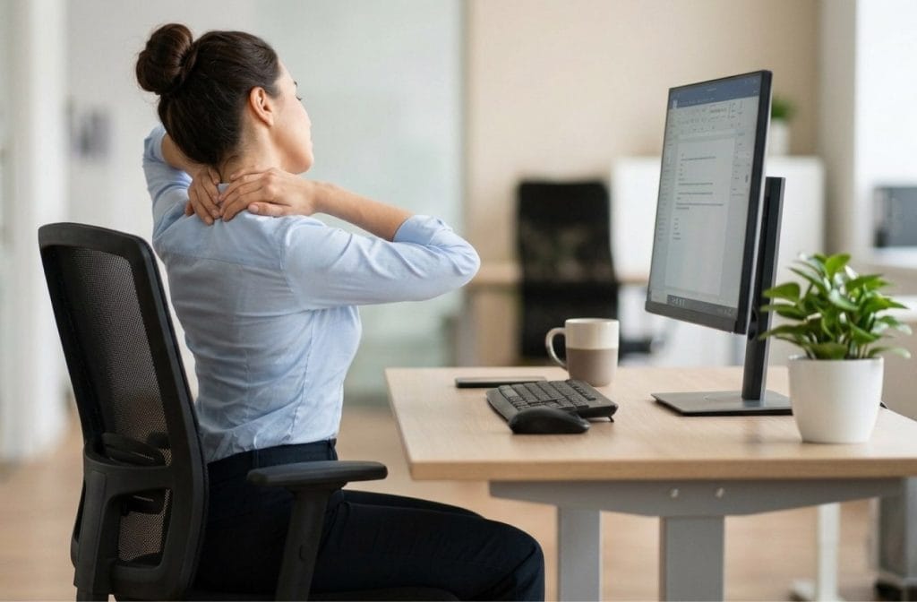 Office work and aches: simple ways to help yourself during the working day